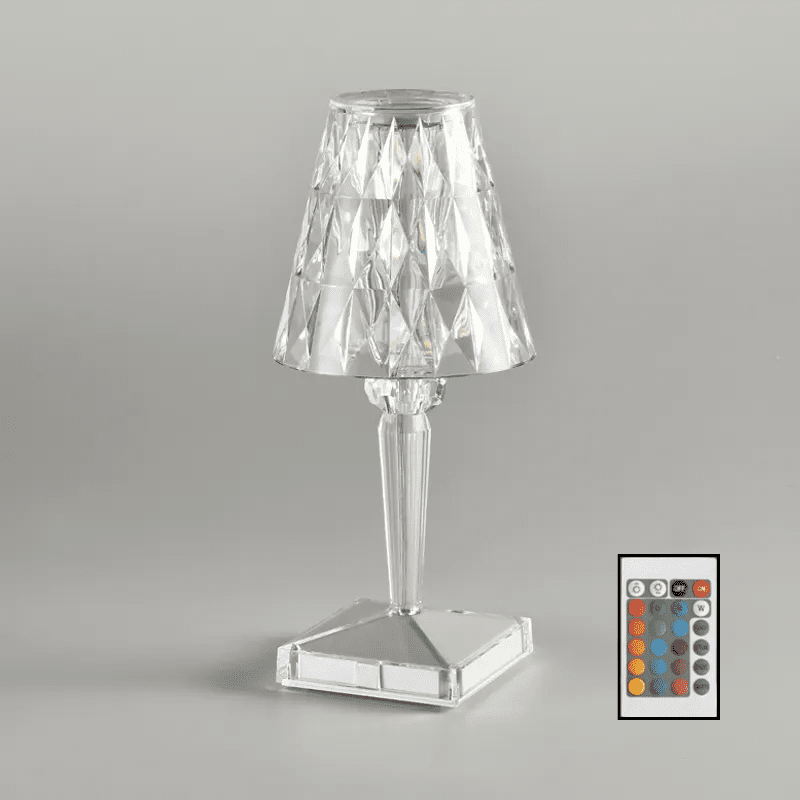 Lampe de table LED sans fil Diamond USB 3-en-1