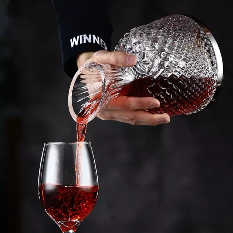 Carafe à vin Récipient en verre cristal