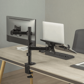 Support articulé pour moniteur et ordinateur portable