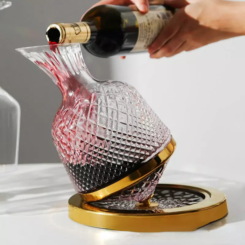 Carafe à vin Récipient en verre cristal